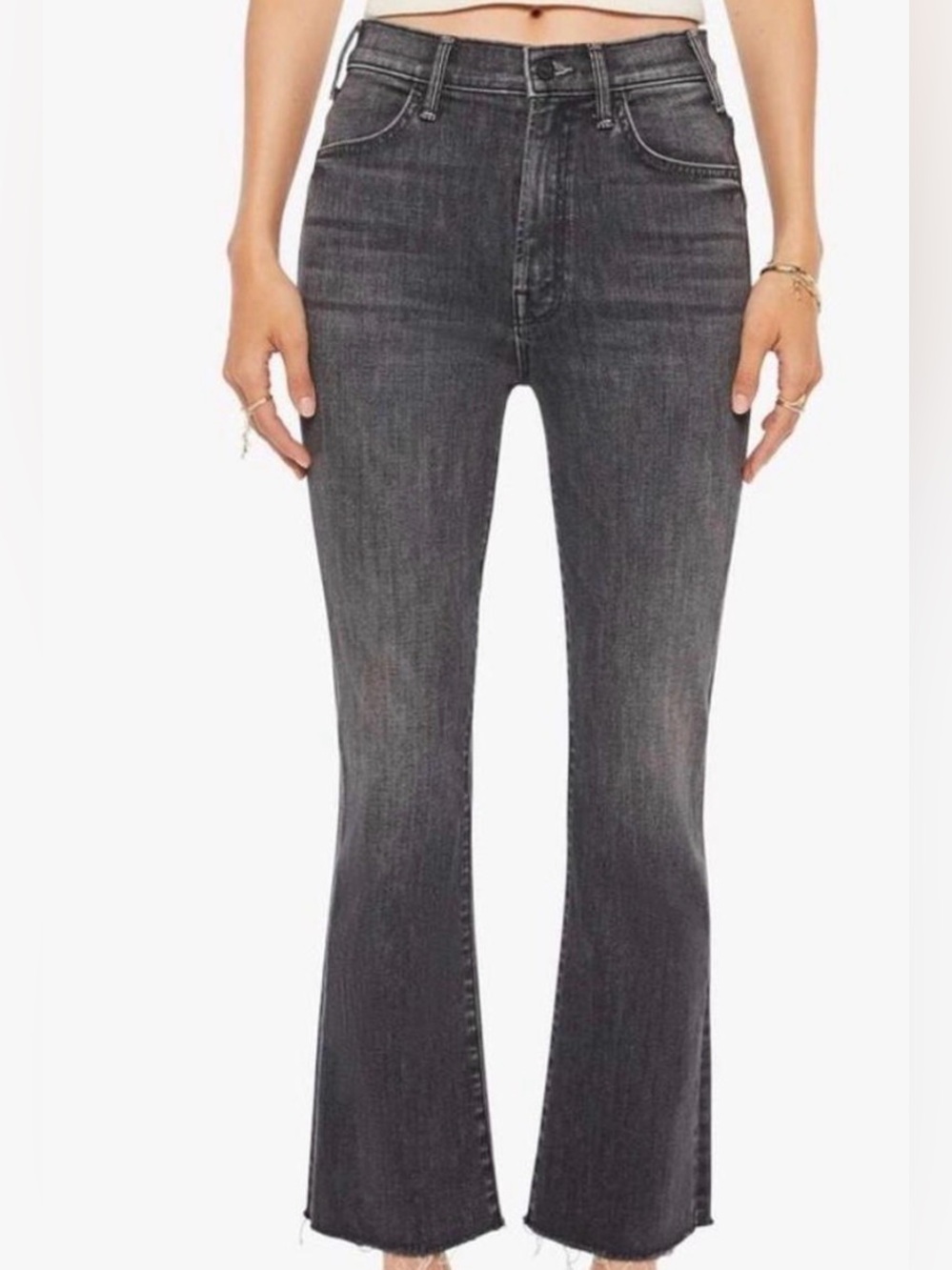 MOTHER Hustler Ankle Fray in Lighting Up Lanterns - Size 29